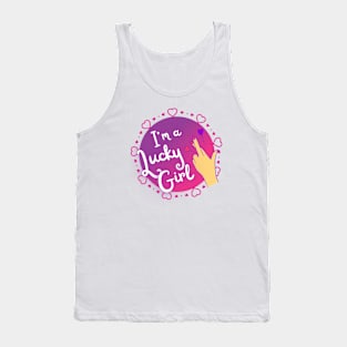 I'm a Lucky Girl! #12 Tank Top